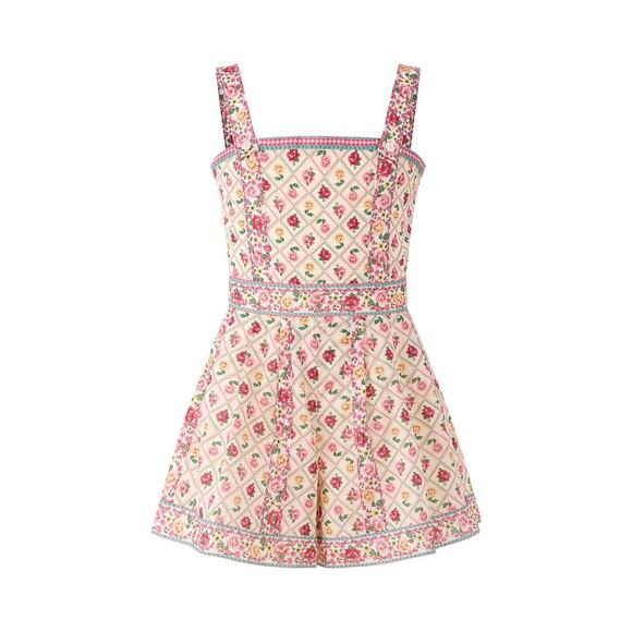 Marlo Kids Lilah Floral Romper Size 15-16 - Picture 1 of 8